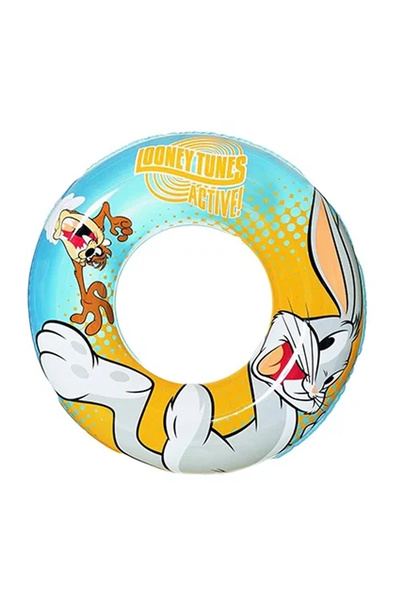 BESTWAY Büyük Boy 91 cm Deniz Simidi / Bugs Bunny Looney Tunes Active Swim Ri...