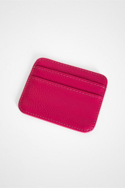 Yuka Atelier Faux Leather Lily Textured Card Holder