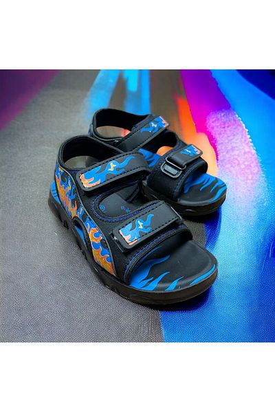 Hızlı Al Boy's Sandals - Velcro, Adjustable, Double Strap