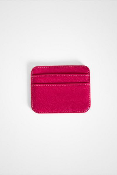 Yuka Atelier Faux Leather Lily Textured Card Holder