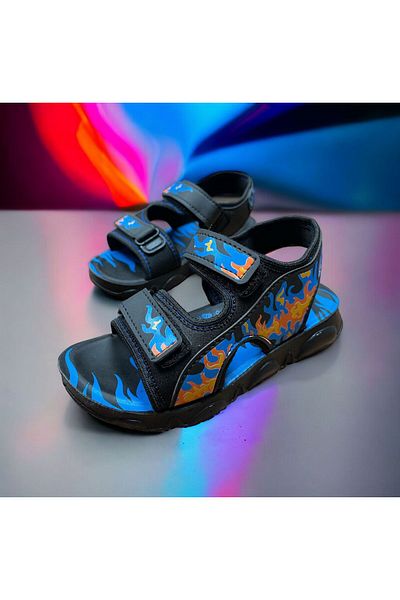 Hızlı Al Boy's Sandals - Velcro, Adjustable, Double Strap