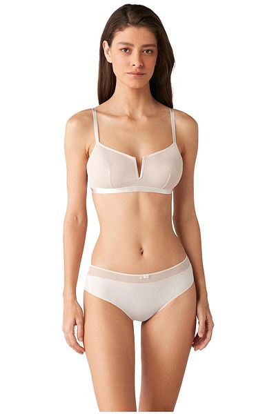 Kom Beige Bianca Tulle Bustier