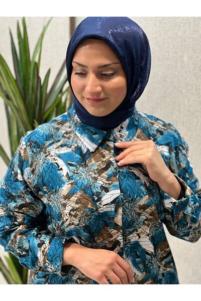 Butik büyük beden Viscose Oversize Tunic