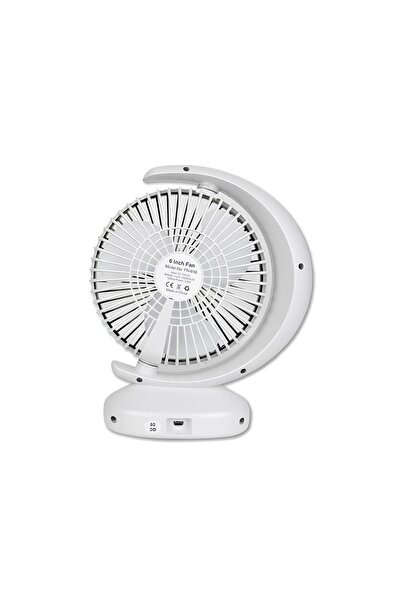 Ithink Joysidea 3 kanatlı şarjlı ay tipi masaüstü vantilatör mini fan