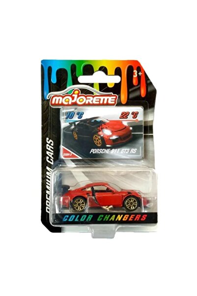Majorette Porsche 911 GT3 RS 1/64 Ölçek Color Changers Majorette Metal Araba ...