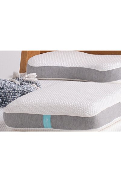 Sloth Bedding Slothy Visco Ortopedik Boyun Düzleşmesi Boyun Ağrısı Destekli Rahat Uyku Yastığı, 50x70