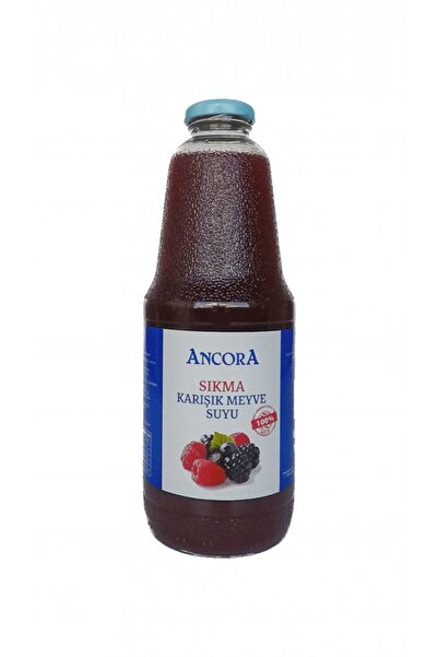 ANCORA LİFE 6 Adet 1 Lt %100 Ancora Sıkma Karışık Orman Perisi Meyve Suyu