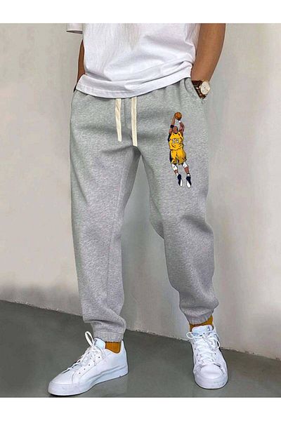 AMMA 24 Φούτερ Unisex με στάμπα μπάσκετ - Ελαστικά πόδια
