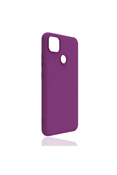 halkhouse Xiaomi Redmi 9C Kılıf Yumuşak Dokulu Biye Silikon Kapak