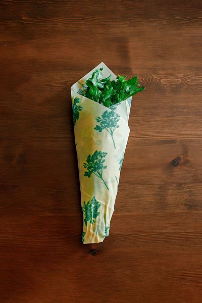 MUMO Large Set of 2 Wax Fabric