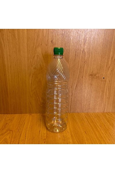 cambalaj 50 Adet 1 Litre Pet Şişe Yeşil Kilitli Kapaklı