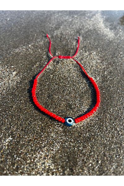 Melays Bead Detailed Evil Eye Bracelet