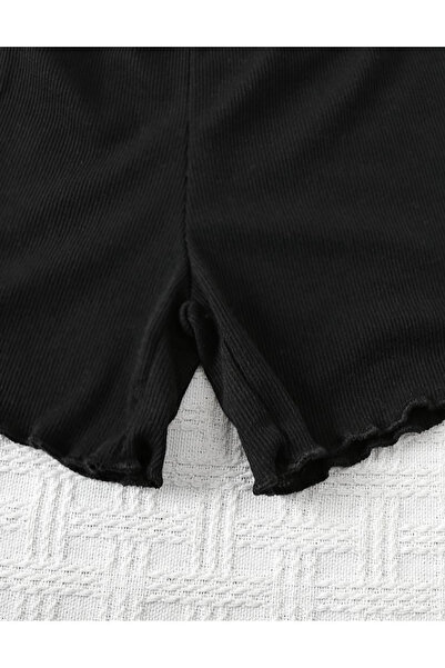 eymwes Kız Bebek Ve Çocuk 1 Adet Yazlık Kaşkorse Şort Biker Şort