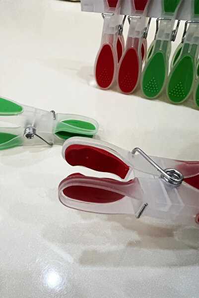 Ms. Iron 10 قطعة من أوتاد الغسيل من السيليكون، أوتاد لا يترك علامات، أوتاد زن...