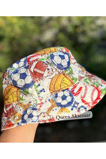 Queen Nelly Băieți Fete Moda în stil - Pălărie cu baghetă cu model de minge d...