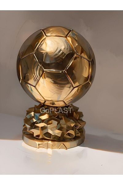 Goplast Premium Κούπα Messi Gold Balloon - 20 cm (400 γρ.)