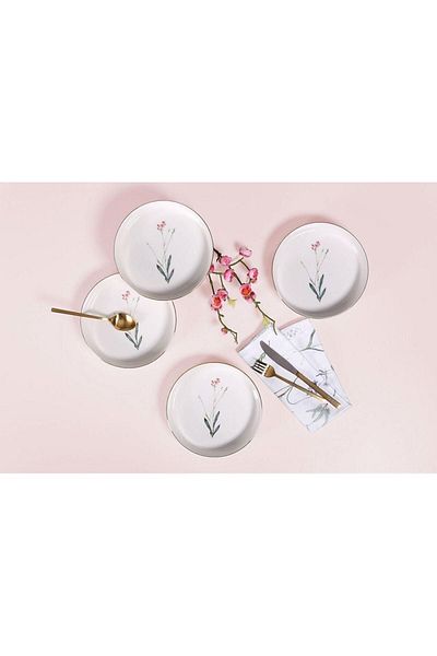 Porland Botanical 4iü Pit Plate Set 19 Cm 04alm007314