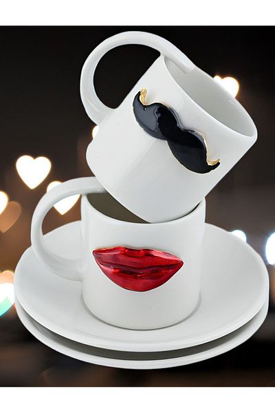 iQeyHome LUDAK&BIIK DETAILED CUP SET