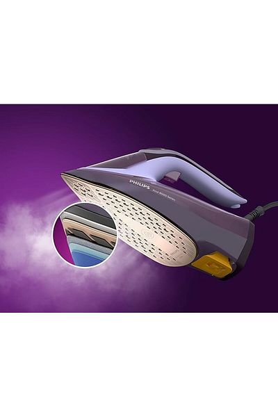 Philips Steam Iron Azur 8000 Series, 3000W, SteamGlide, No Burns, Auto Shut-off