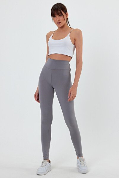 ESPİNA Women's Slim Fit Lycra Viscose Tights – High Waist & Shaping