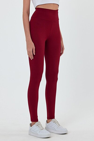 ESPİNA High Waist Women's Leggings - Lycra Viscose, Gathering Feature