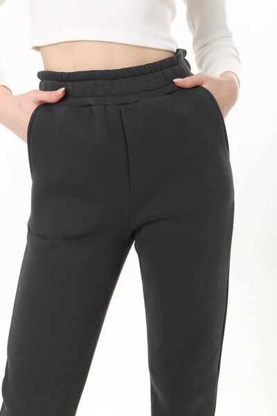 ESPİNA Kadın Beli Ve Paçası Lastikli Üç İplik Örme Eşofman Altı Jogger