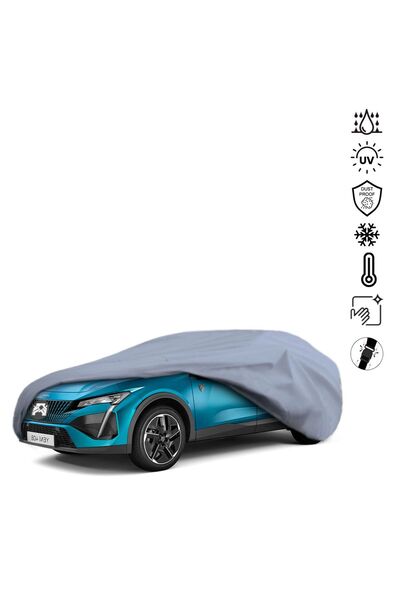 Teksin PEUGEOT 408 (P54) (2022-) Araba Brandası Miflonlu 4 Mevsim Oto Branda