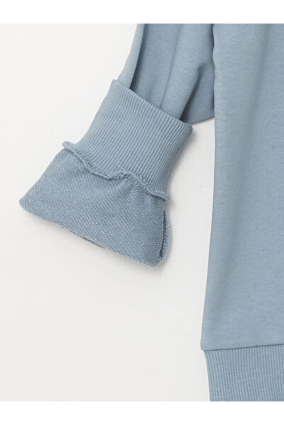 LC Waikiki Μακρυμάνικο μπλουζάκι για αγόρια με στάμπα LCW Kids Crew Neck (W4)