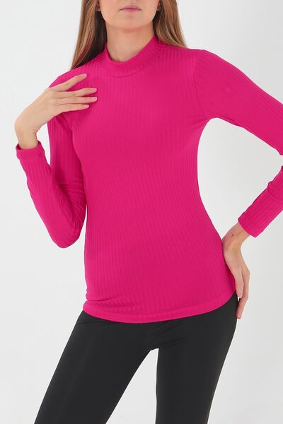 ESPİNA Women's Report Camisole Turtleneck Blouse