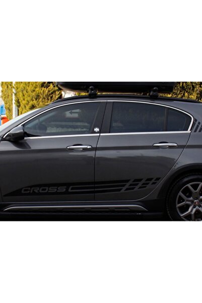 Genel Markalar Fiat Egea Cross Krom Cam Çerçevesi 8 Parça