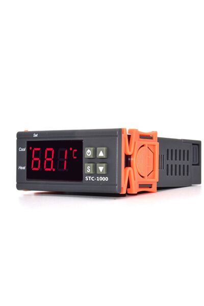 STC -1000 12volt 10a Dijital Termostat Kuluçka Makinalarına Uygun Hassas