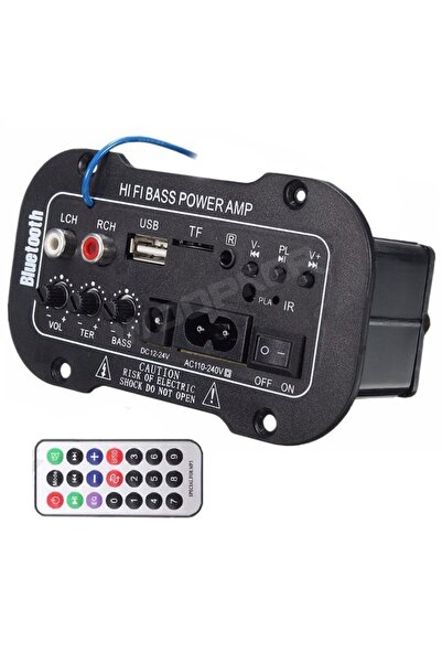 LV Oto/motorsiklet/ev S5 Mini Bass Amfi+kumanda