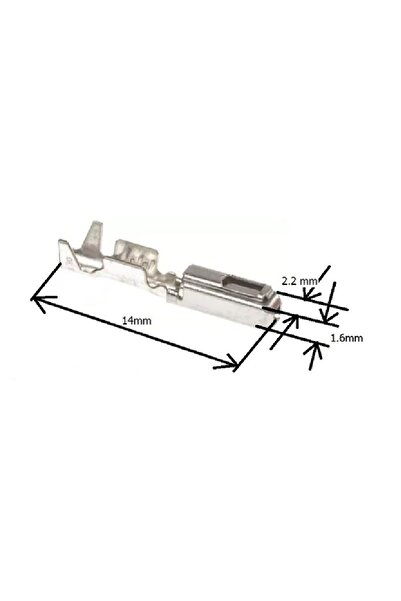 YATE10 Fiatextra 100  Uyumlu Adet Egea Kamera / Linea Ecu Pini (14x2.2x1.6mm)