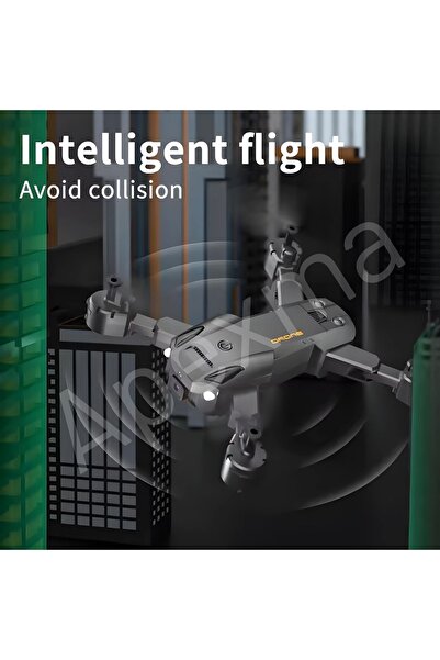 Apexma 2.4GHz Uzaktan Kumandalı HD Kameralı 4 Pervaneli El Sensörlü Çantalı Katlanabilir Drone