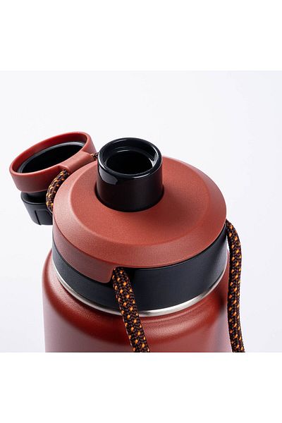 Tantitoni 024-01-Red 710ML Stainless Steel Thermos Water Bottle - Double Layer