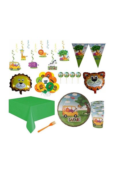 Peri Hediyelik Safari Party Ready Party Set
