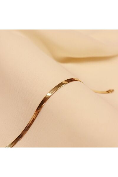 TAHAN MÜCEVHERAT Ezme Zincir Modern Bileklik