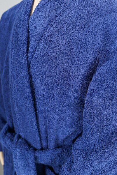 AİRYCOT Μπουρνούζι Unisex από 100% βαμβακερό Navy Blue