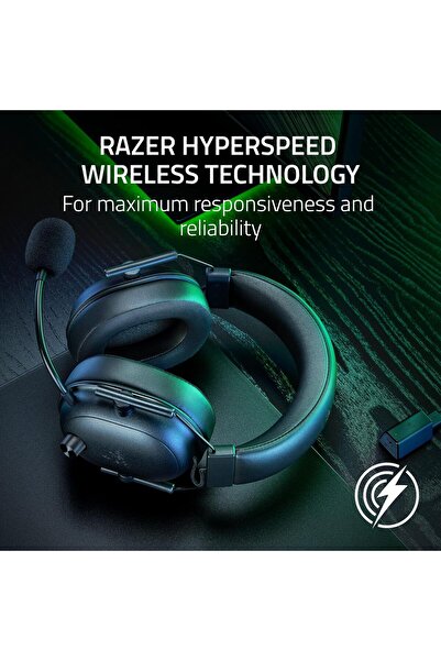 RAZER BlackShark V2 HyperSpeed Wireless Ultra-Lightweight Esports Headset - Black