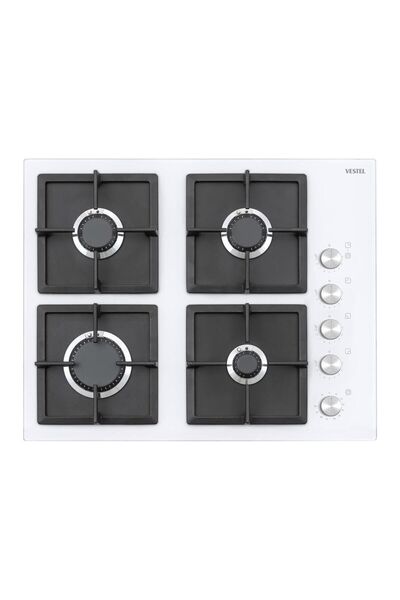 Vestel Ao-651049 Bdg-prestij Beyaz Cam Ankastre Ocak