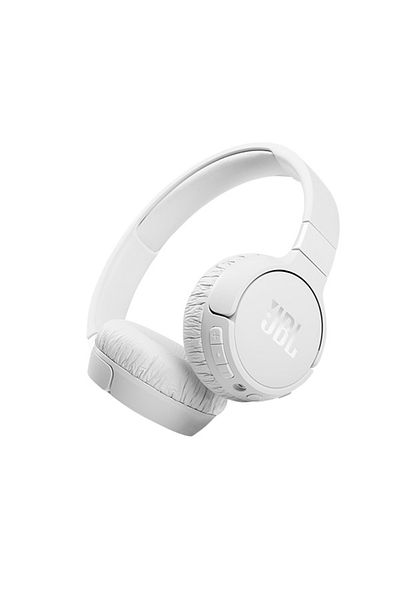 JBL TUNE 660NC Wireless On-Ear Active Noise-Cancelling Headphones - White