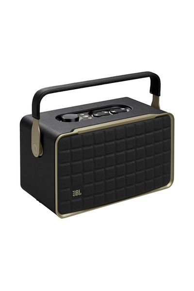JBL مكبر صوت منزلي ذكي محمول من Authentics 300 مع تصميم Wi-Fi Retro