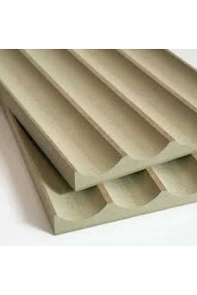 AGT Antalya Yıldız Duvar Lambri Profili Lb 2050 Duvar Paneli Folyosuz (ham Mdf)