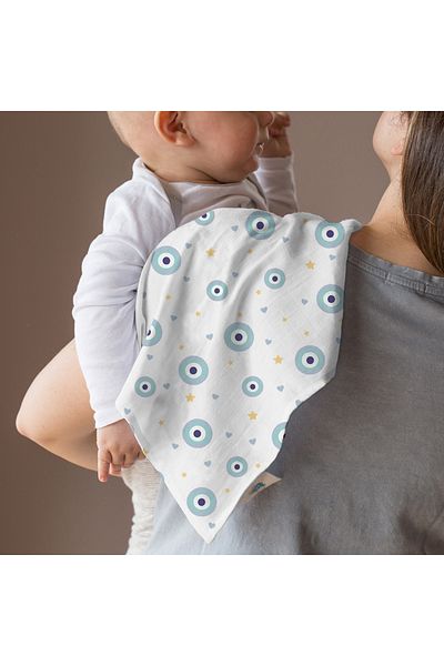 DEUX LAPINS 100% Cotton Muslin Baby Mouth Diaper Pack – Le Nazar 5' Pack
