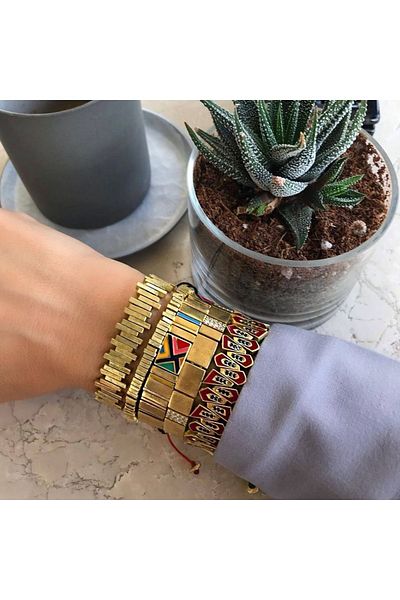 Juju Bronze Journey Bracelet
