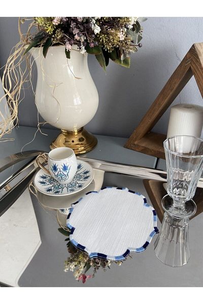 LİNDA MİA Servetel Cocktail Single Blue