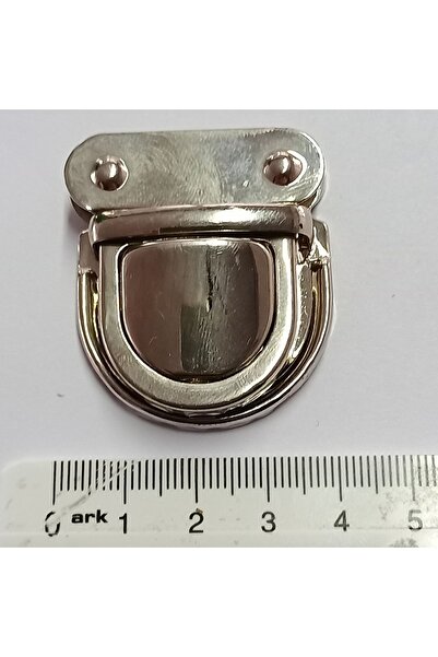 AĞIRSOY Încuietori pentru genți de culoare nichel și aur - Ck-1-2, preț pentru 20 de bucăți