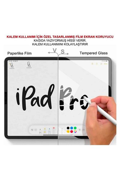 Coolacs Paperlike Paper Feel Writing Drawing Screen Protector Film Compatible with Samsung Galaxy Tab S9 Fe Sm-X510