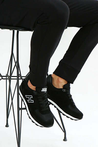 Hammer Jack Pantofi sport negri G Peru din piele nubuc pentru femei 102 19250