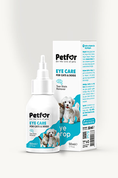 Petfor Kedi ve Köpekler için Göz Bakım Damlası 50 ML